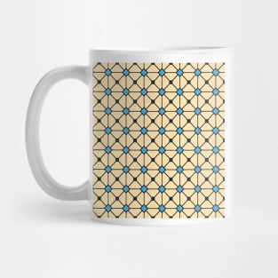 Geometric Triangles Colorful Print Pattern Beach House Mug